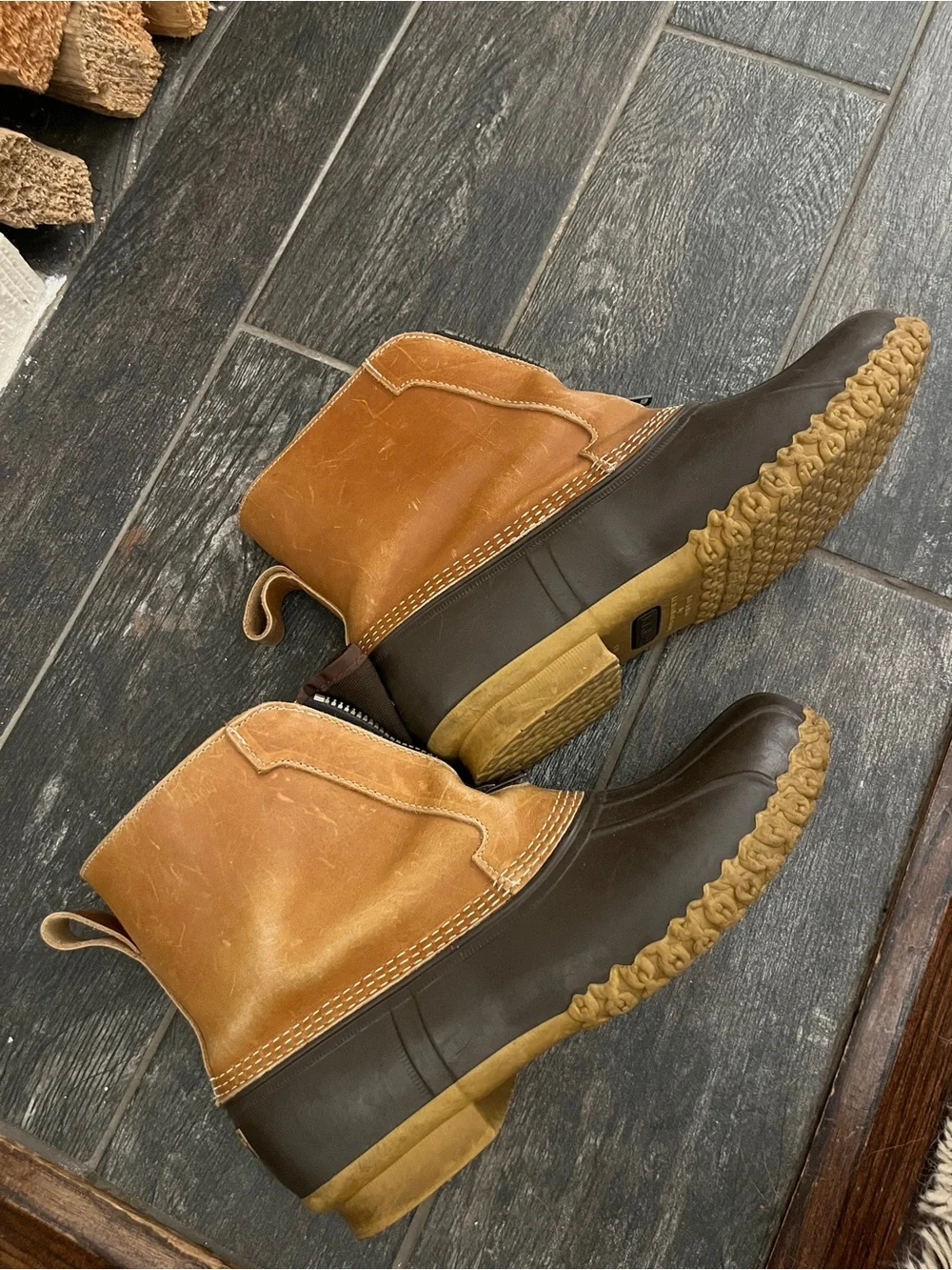 VTG Sherpa Lined LL Bean “Bean Boots”